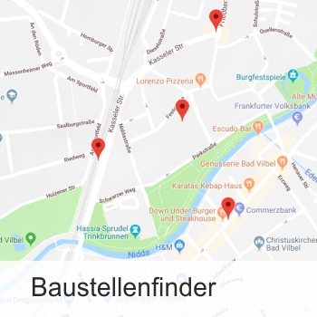 Bad Vilbel baut Baustellenfinder